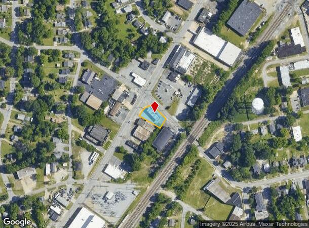  2201 W English Rd, High Point, NC Parcel Map