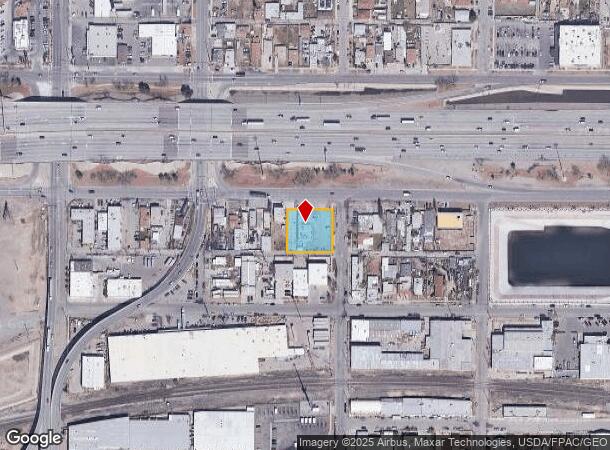  3030 Gateway Blvd E, El Paso, TX Parcel Map