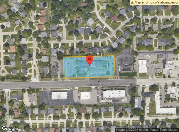  20300 W 12 Mile Rd, Southfield, MI Parcel Map