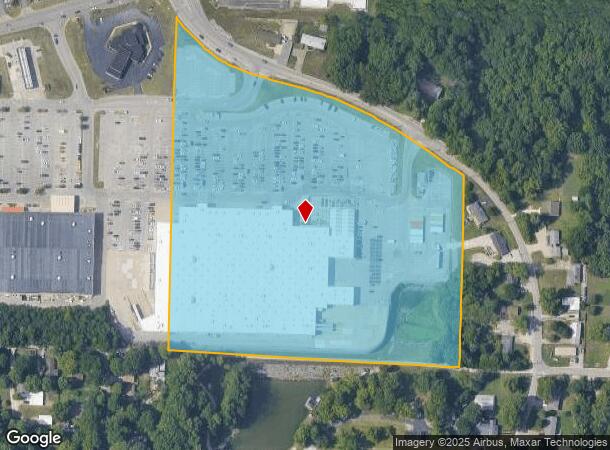335 S Red Bank Rd, Evansville, IN Parcel Map