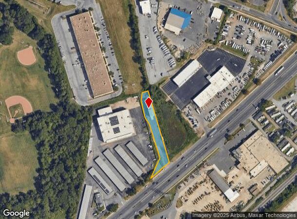 8434 Pulaski Hwy, Rosedale, MD Parcel Map