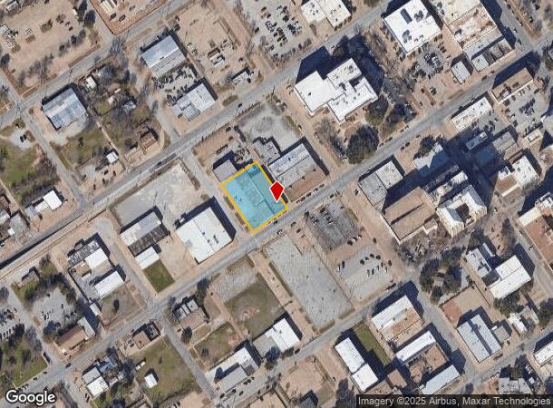 1008 7Th St, Wichita Falls, TX Parcel Map