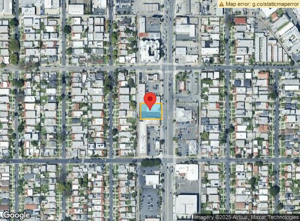  2825 Crenshaw Blvd, Los Angeles, CA Parcel Map