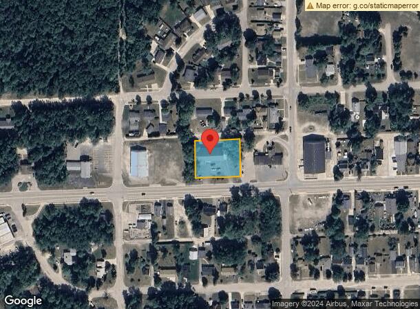  1242 W 3Rd St, Rogers City, MI Parcel Map