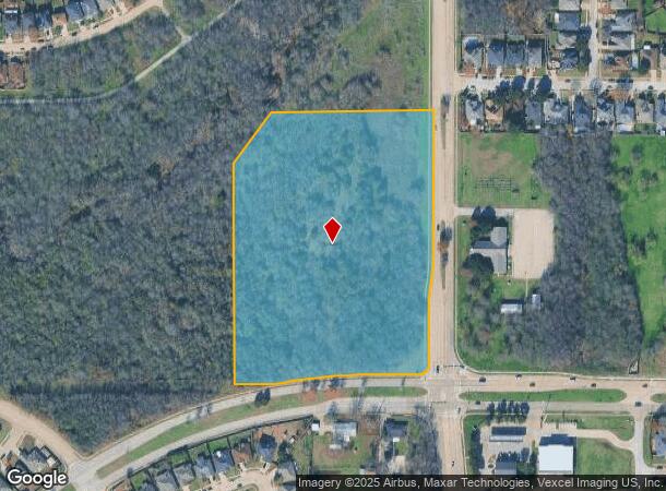  1801 Harwood Rd, Bedford, TX Parcel Map