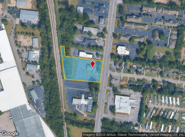  818 S Church St, Murfreesboro, TN Parcel Map