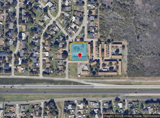 1101 Mary Dr, Iowa Park, TX Parcel Map