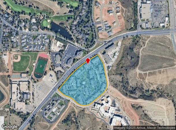 1340 Farnham Pt, Colorado Springs, CO Parcel Map