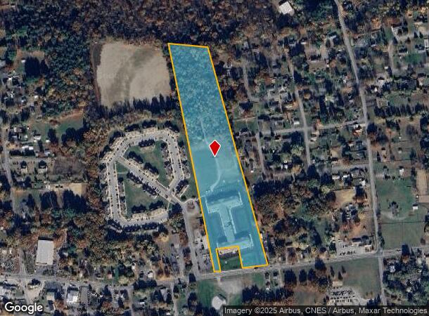 1189 Dix Ave, Hudson Falls, NY Parcel Map