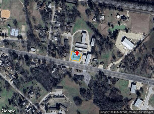  701 E Pine St, Edgewood, TX Parcel Map