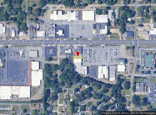  1747 Watson Blvd, Warner Robins, GA Parcel Map