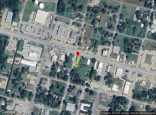  201 E Brazos Ave, West Columbia, TX Parcel Map