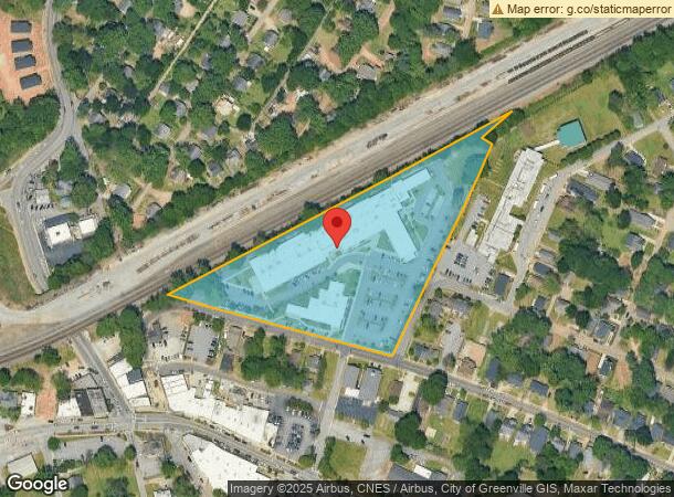  556 Perry Ave, Greenville, SC Parcel Map