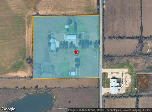  19815 Becker Rd, Hockley, TX Parcel Map