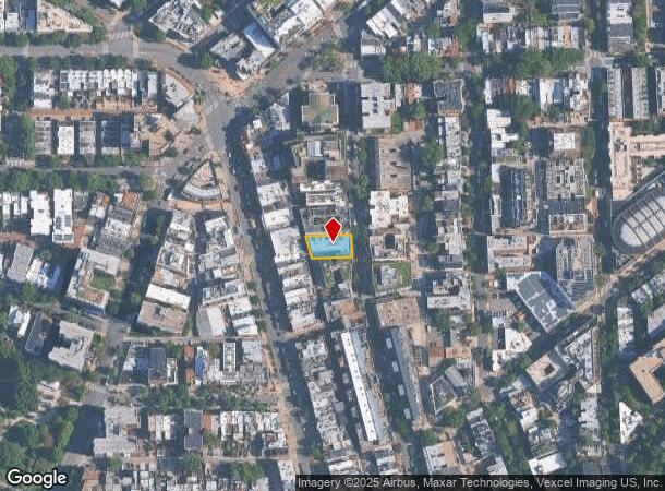  2370 Champlain St Nw, Washington, DC Parcel Map