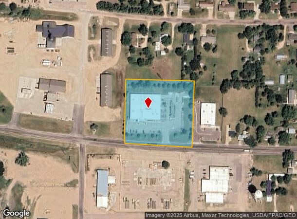  1006 W Pipestone Ave, Flandreau, SD Parcel Map