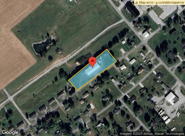  110 Mile Ln, Campbellsville, KY Parcel Map