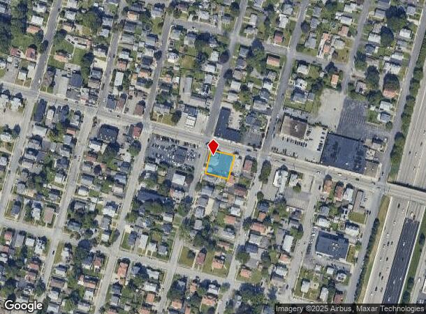 708 Park Ave, Cranston, RI Parcel Map