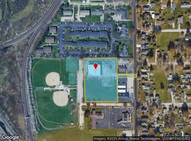 417 N Main St, Jerry City, OH Parcel Map