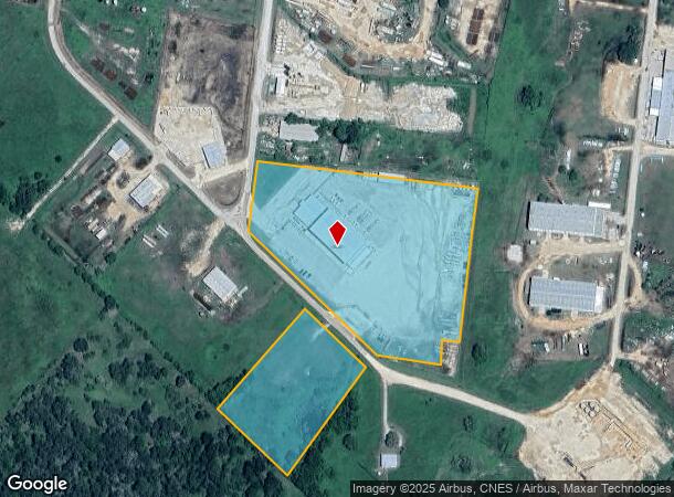 1105 Cr-235, Giddings, TX Parcel Map