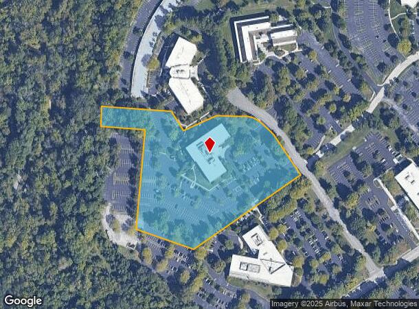  1300 Morris Dr, Chesterbrook, PA Parcel Map