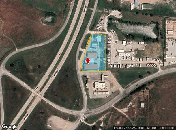  13285 S Interstate 35, Valley View, TX Parcel Map