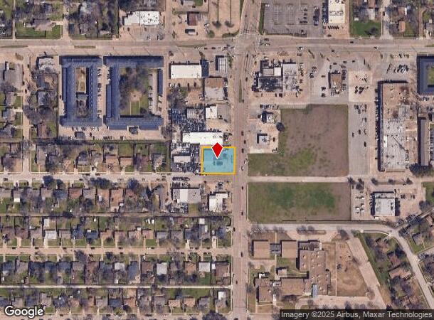  3141 Saturn Rd, Garland, TX Parcel Map