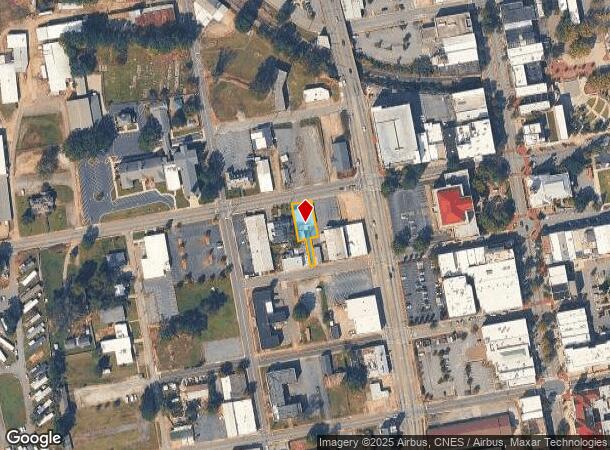 213 W Whitner St, Anderson, SC Parcel Map