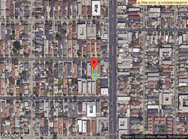  4018 W 133Rd St, Hawthorne, CA Parcel Map