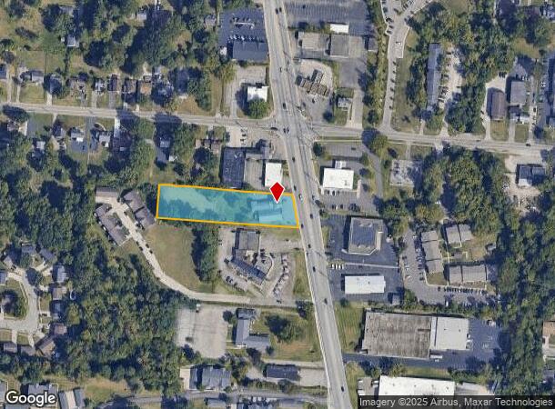 7001 Colerain Ave, Cincinnati, OH Parcel Map