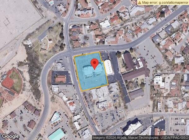  1300 Murchison Dr, El Paso, TX Parcel Map