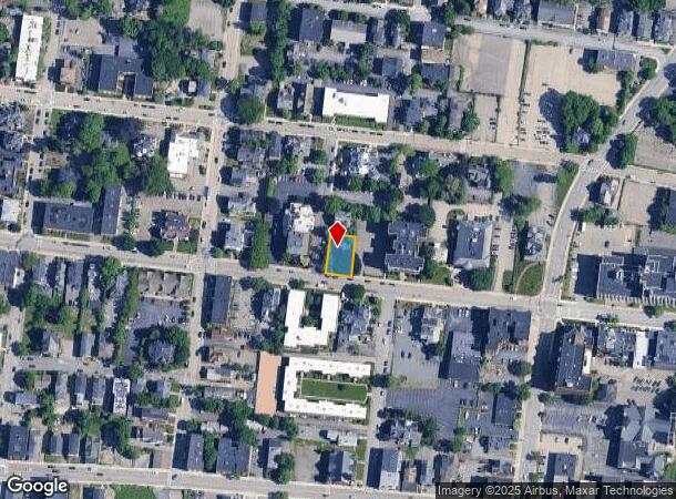 57 Elm St, Worcester, MA Parcel Map
