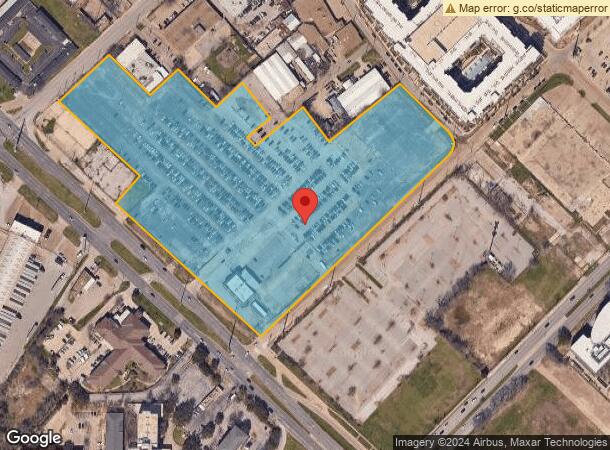  6814 Harry Hines Blvd, Dallas, TX Parcel Map