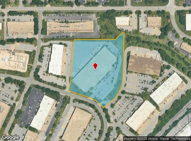  11300 W 80Th St, Overland Park, KS Parcel Map