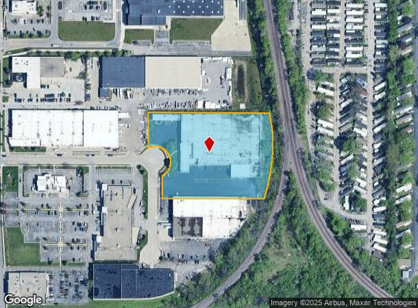 10600 W Mitchell St, Milwaukee, WI Parcel Map