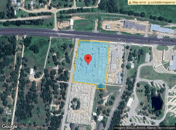  2072 W Austin St, Giddings, TX Parcel Map