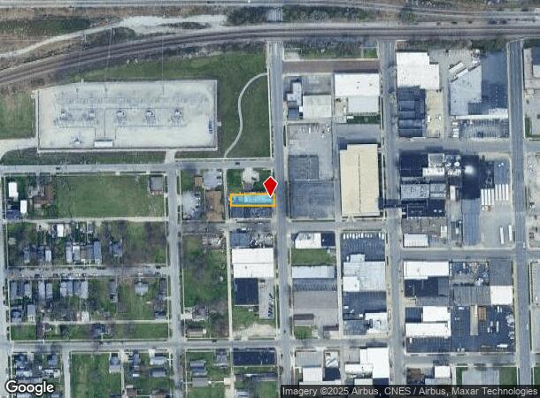  1716 S Harrison St, Fort Wayne, IN Parcel Map