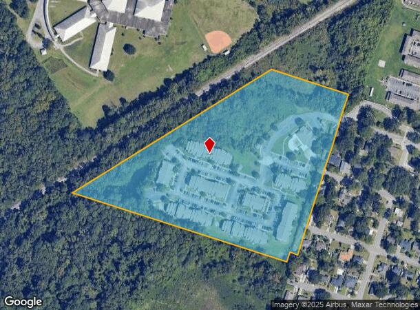 714 W 57Th St, Savannah, GA Parcel Map