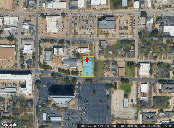 605 E Border St, Arlington, TX Parcel Map