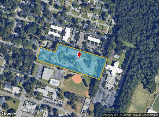 6206 Waters Ave, Savannah, GA Parcel Map