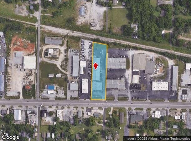  2867 W Chestnut Expy, Springfield, MO Parcel Map