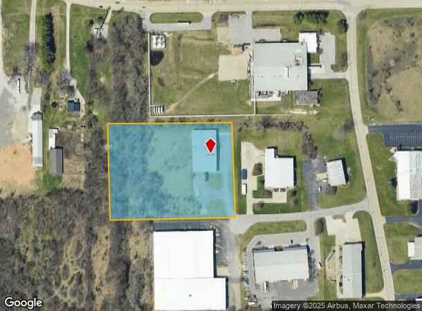  3615 W Mcgill St, South Bend, IN Parcel Map