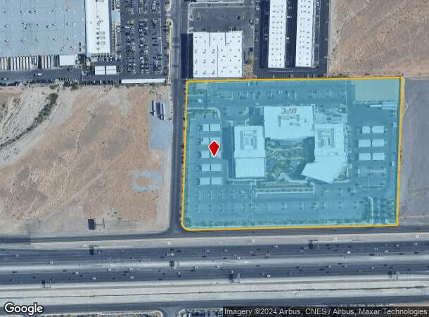  6650 S Torrey Pines Dr, Las Vegas, NV Parcel Map