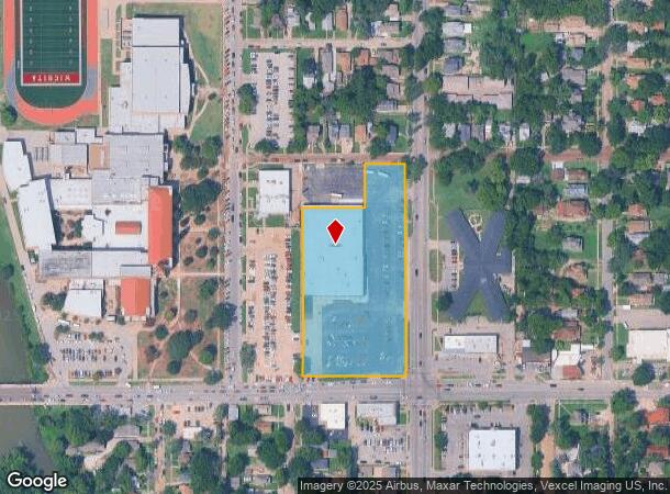  1435 N Waco Ave, Wichita, KS Parcel Map