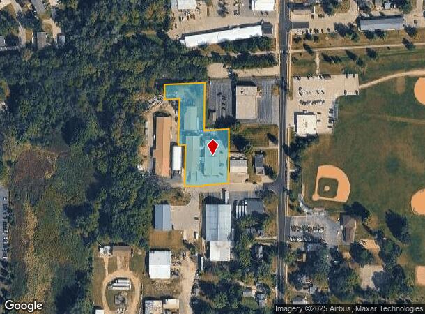 124 Henry St, Dousman, WI Parcel Map