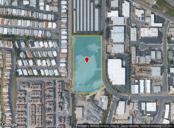  Meyers Ave, Escondido, CA Parcel Map