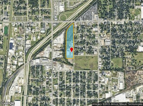  1212 N Rockford Ave, Tulsa, OK Parcel Map