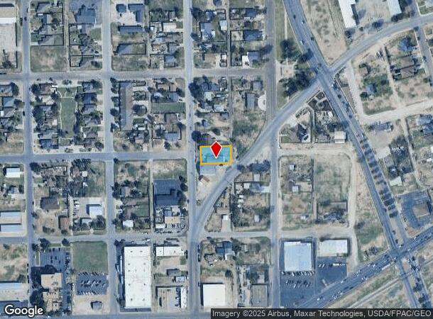  412 N Terrell St, Midland, TX Parcel Map