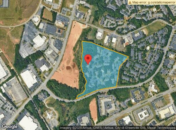  660 Halton Rd, Greenville, SC Parcel Map