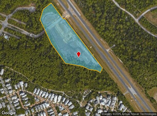  65 Redbud Ln, Inlet Beach, FL Parcel Map